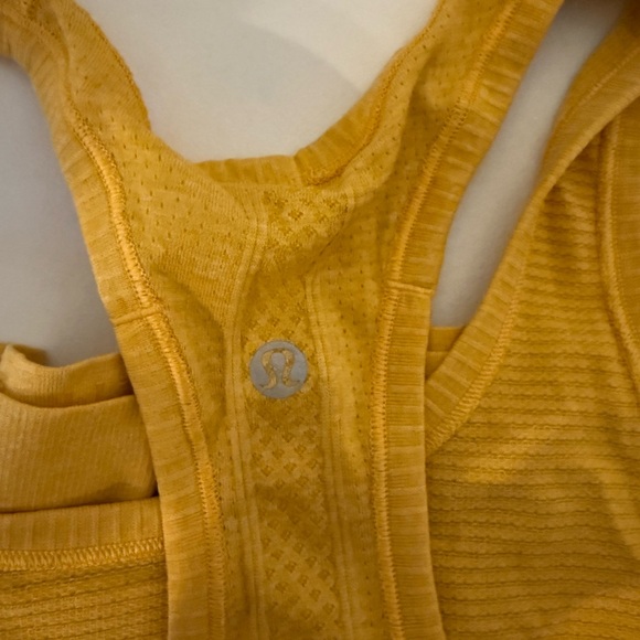 Yellow Racerback Tank Top - Picture 4 of 4